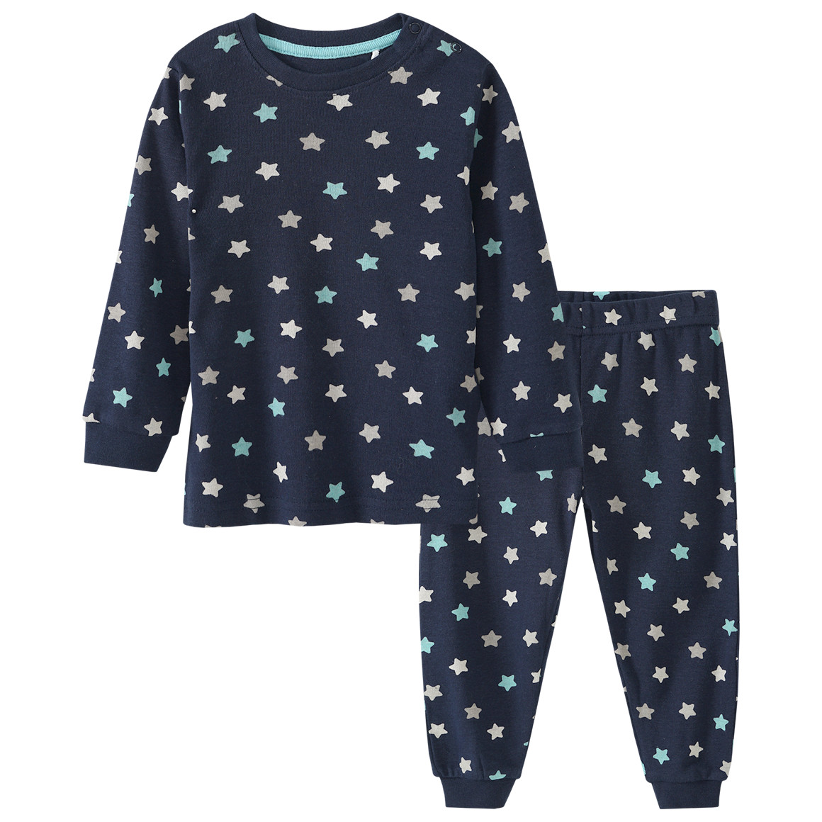 Baby Schlafanzug mit Sternen-Allover