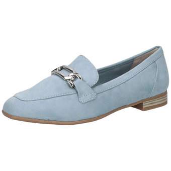 Marco Tozzi Slipper in blau