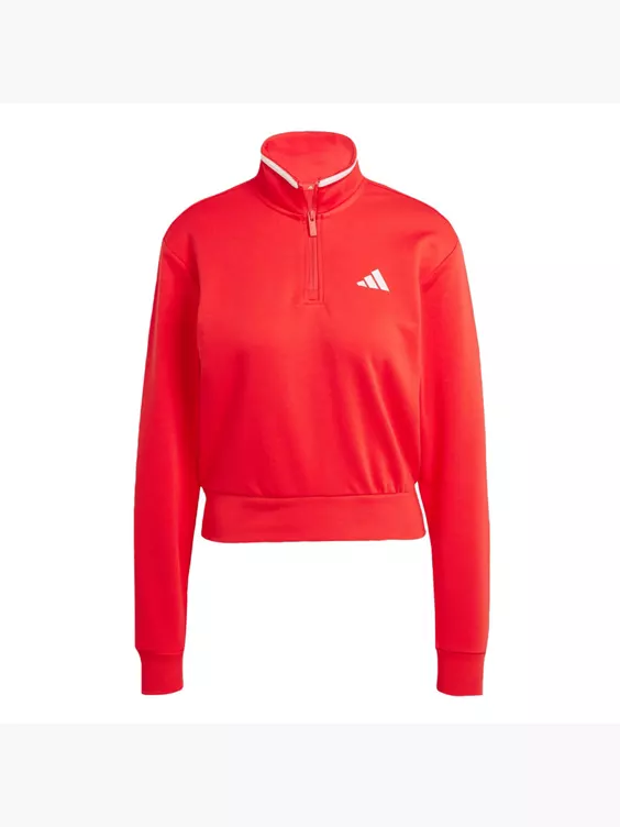adidas Essentials Color Pop French Terry Crop Quarter-Zip Originals Jacke