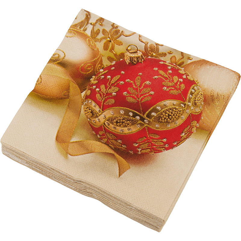 Vie Eco Servietter 20-pk 33x33 cm, julemotiv