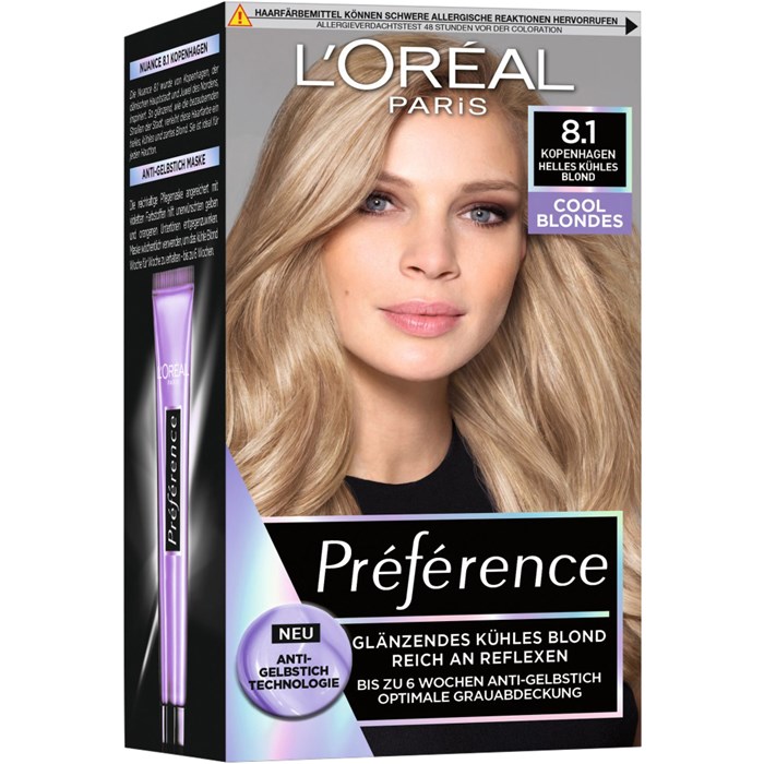 Cool Blondes Haarfarbe