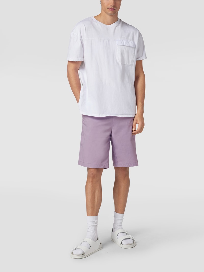 Bermuda mit Stretch-Anteil Modell 'Fivan' in purple
