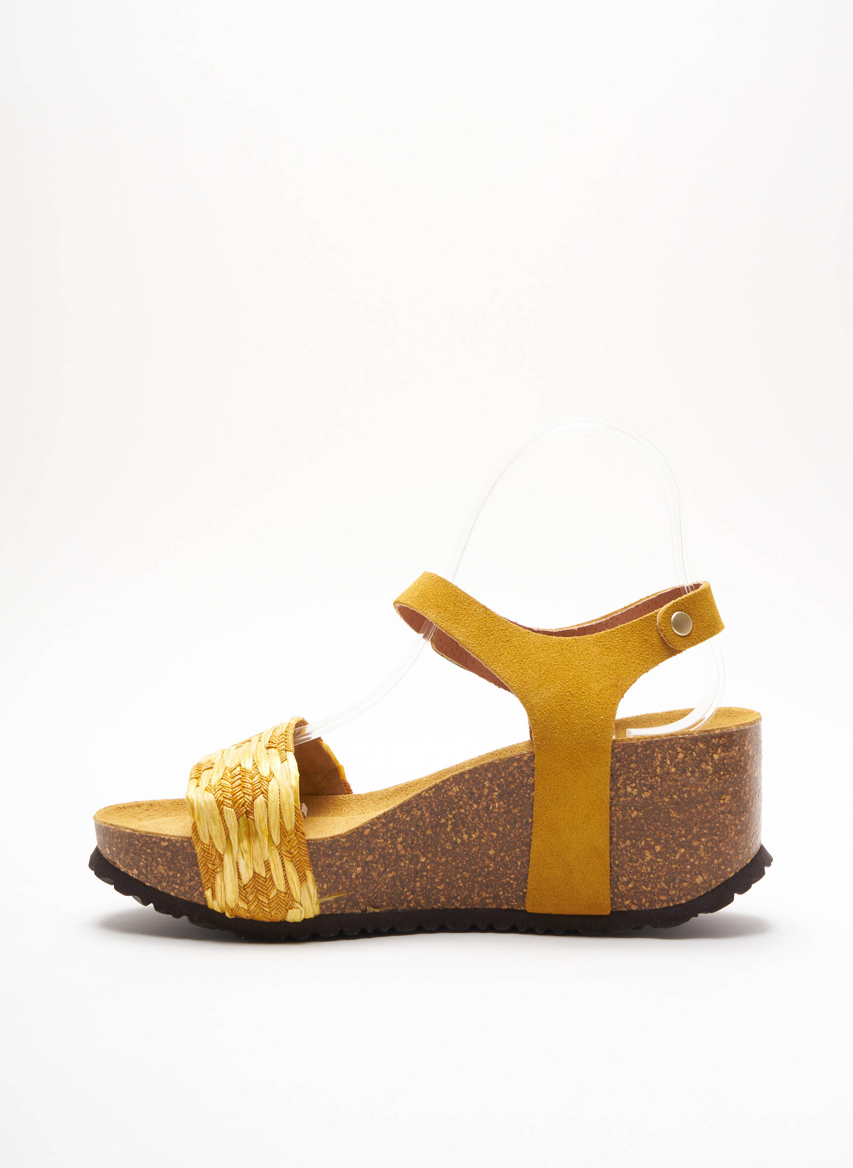 Santafe Sandales Nu Pieds Femme couleur jaune