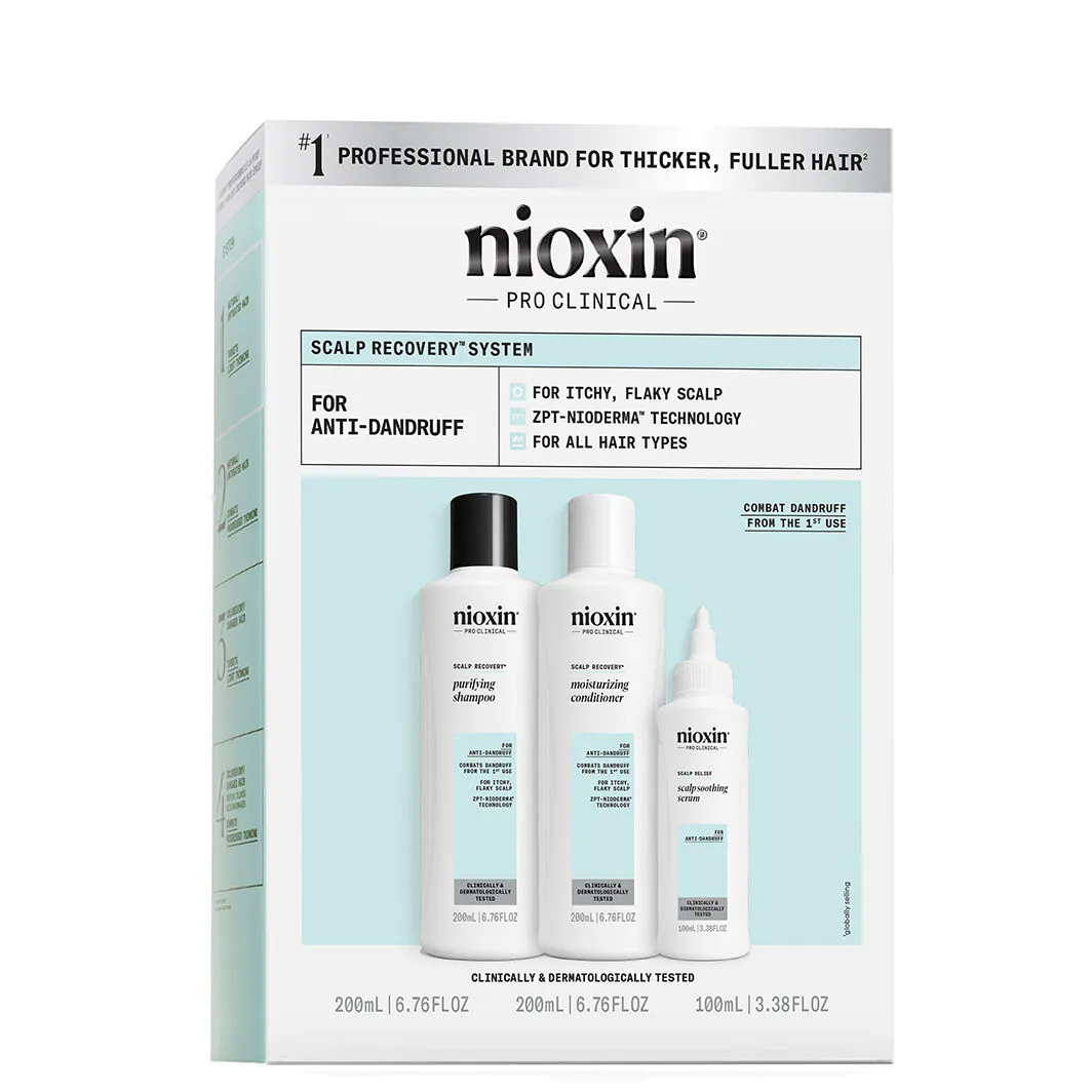 Nioxin Scalp Recovery, Σύστημα κατά της πιτυρίδας για φαγούρα στο τριχωτό της κεφαλής