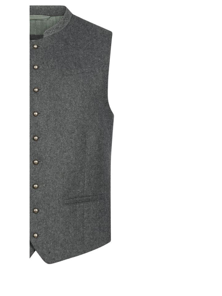 Nübler Trachtengilet Bennet in Grau günstig kaufen