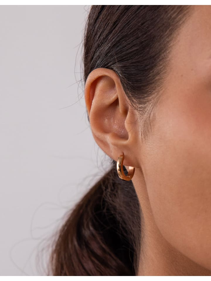 PURELEI Creolen Smooth in Rosegold günstig kaufen onesize