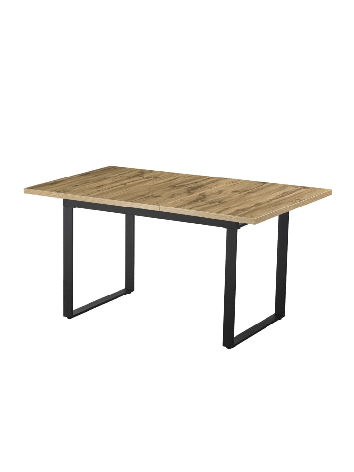B&D Home Ausziehstisch ANNA in Natureiche - (B)120-160 x (H)76 x (T)80 cm günstig kaufen onesize