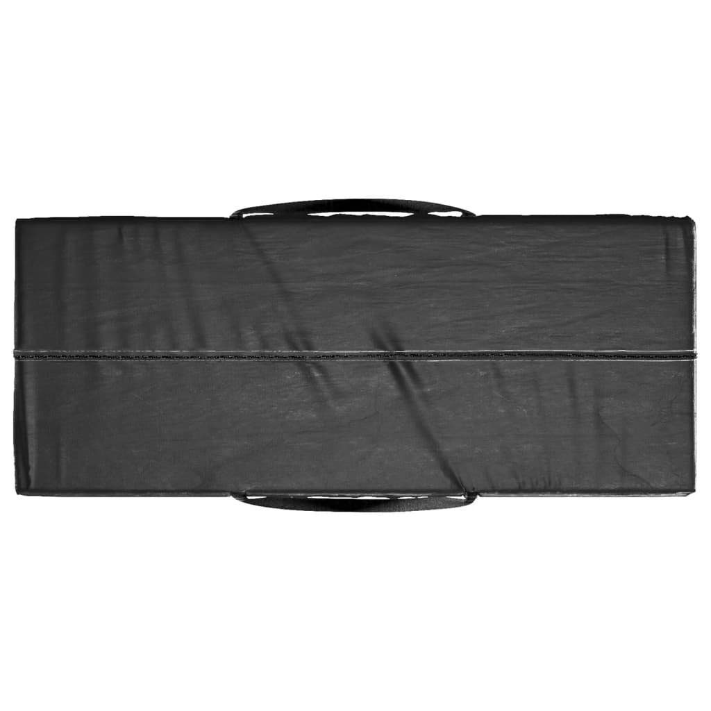vidaXL Gartenmöbel-Schutzhülle Weihnachtsbaumtasche Schwarz 135x40x55 cm Polyethylen (1-St)