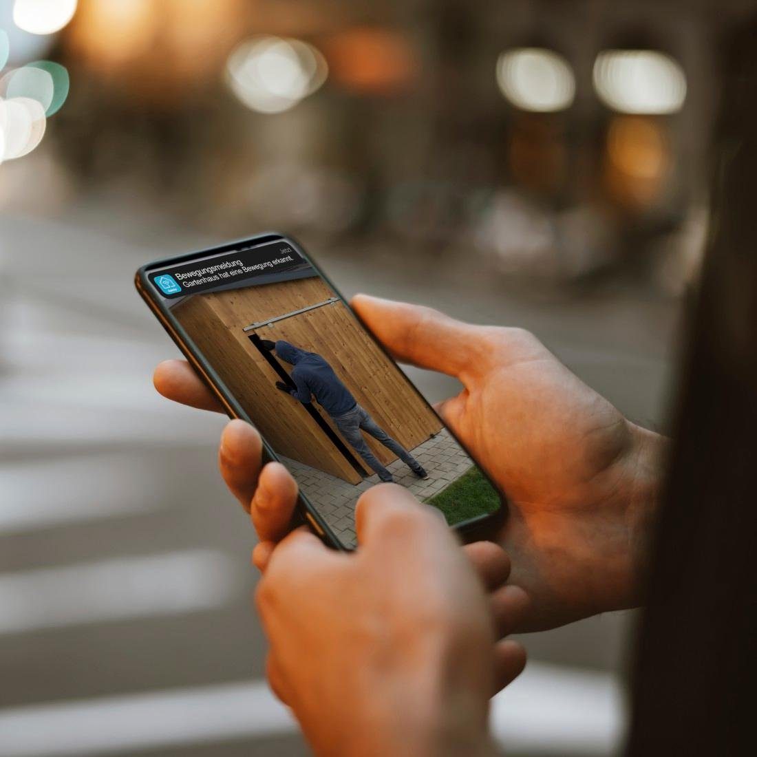 Hama WLAN Kamera Outdoor (App, Solar, Nachtsicht, Bewegungsmelder, Live) Smart Home Kamera (Außenbereich, Innenbereich)