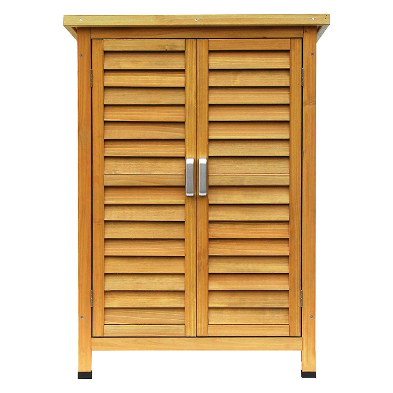 MCombo Gartenbox MCombo Gartenschrank Geräteschuppen Werkzeugschrank 0690/0870/1280, Outdoor-Schrank Gartenbox, aus Holz