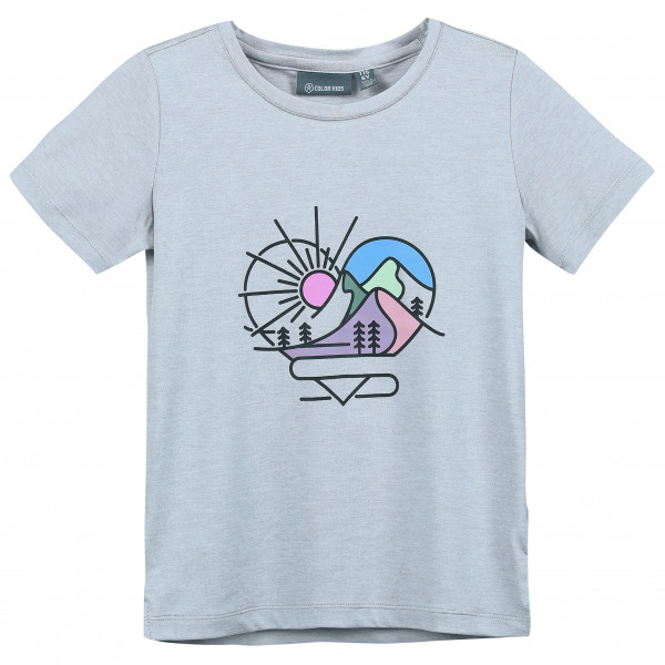 Color Kids - Kid's T-Shirt with Print S/S - Funktionsshirt
