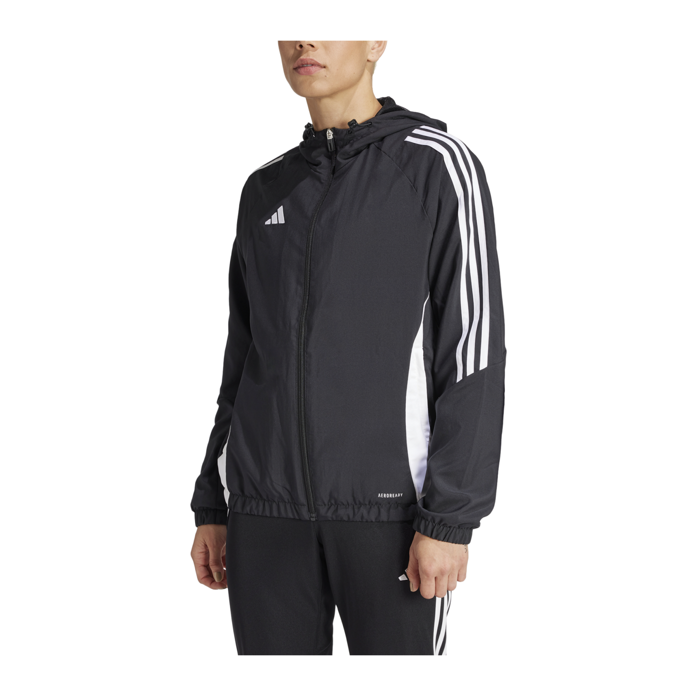 adidas Tiro 24 Windbreaker Damen Schwarz