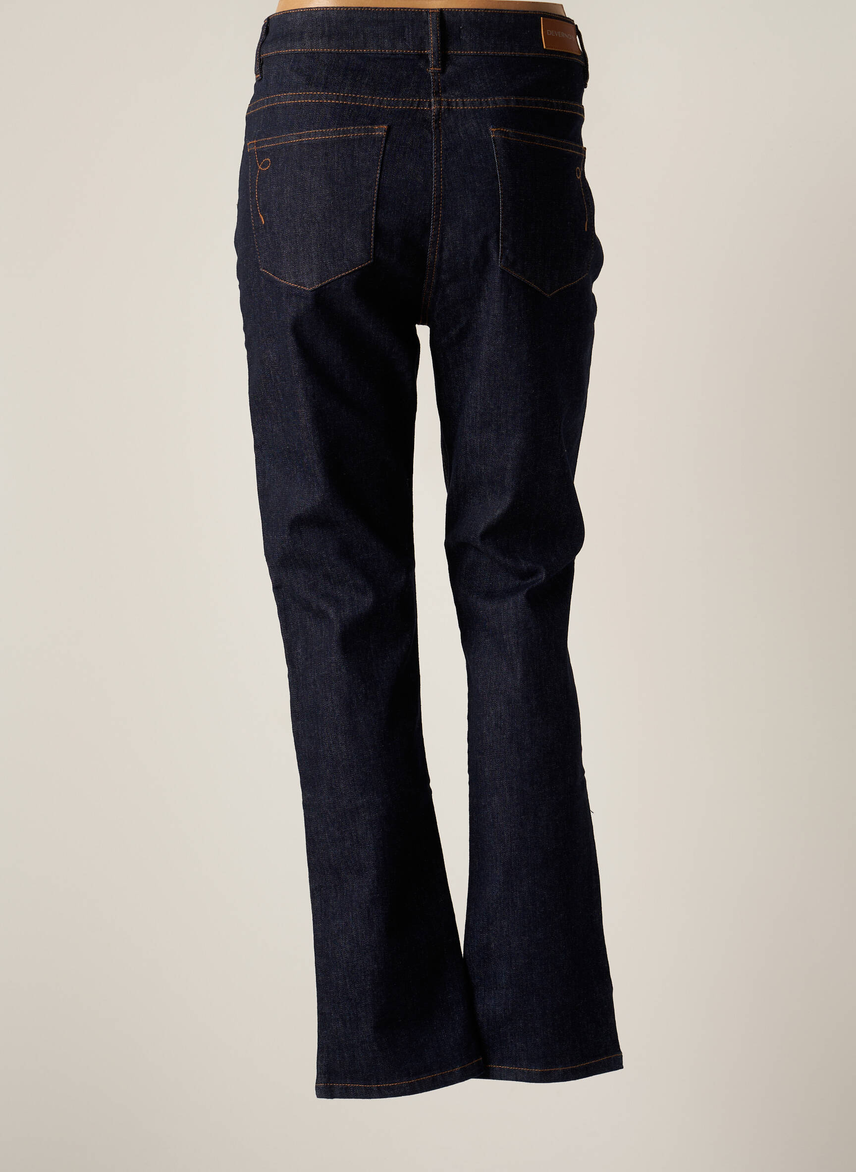 Devernois Jeans Coupe Slim Femme couleur bleu