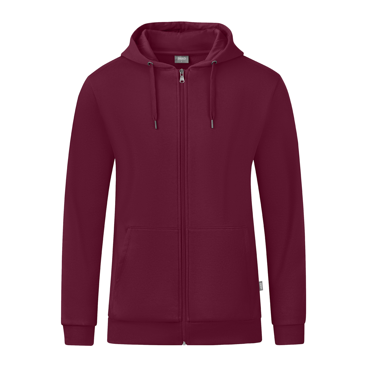 JAKO Organic Kapuzenjacke Braun F130