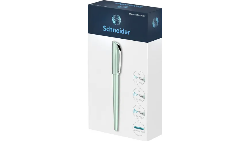 Schneider Schreibgeräte-Set Schönschreibfüller Callissima Mint