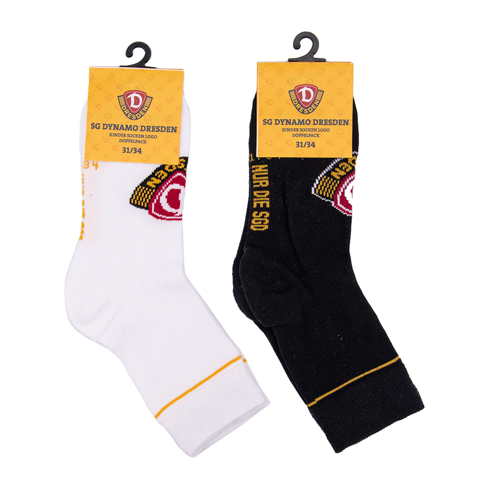 Kinder Socken LOGO (Doppelpack)