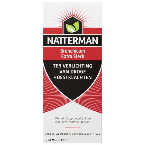 Natterman Bronchicum Extra Stark Hostmedicin - 200 ml