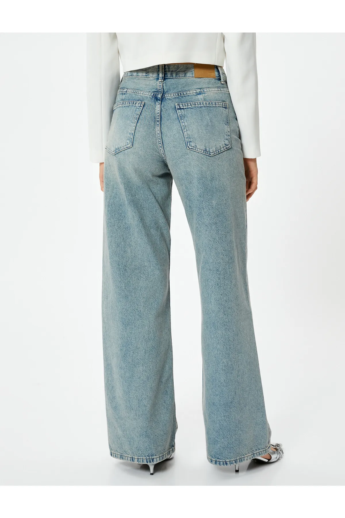 Koton  Jeans mit weitem Bein und normaler Taille - Bianca Wide Leg Jeans