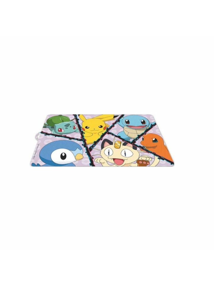 Pokémon Platzdeckchen Essplatzmatte Tischdecke Bunte Tischunterlage in Schwarz günstig kaufen onesize