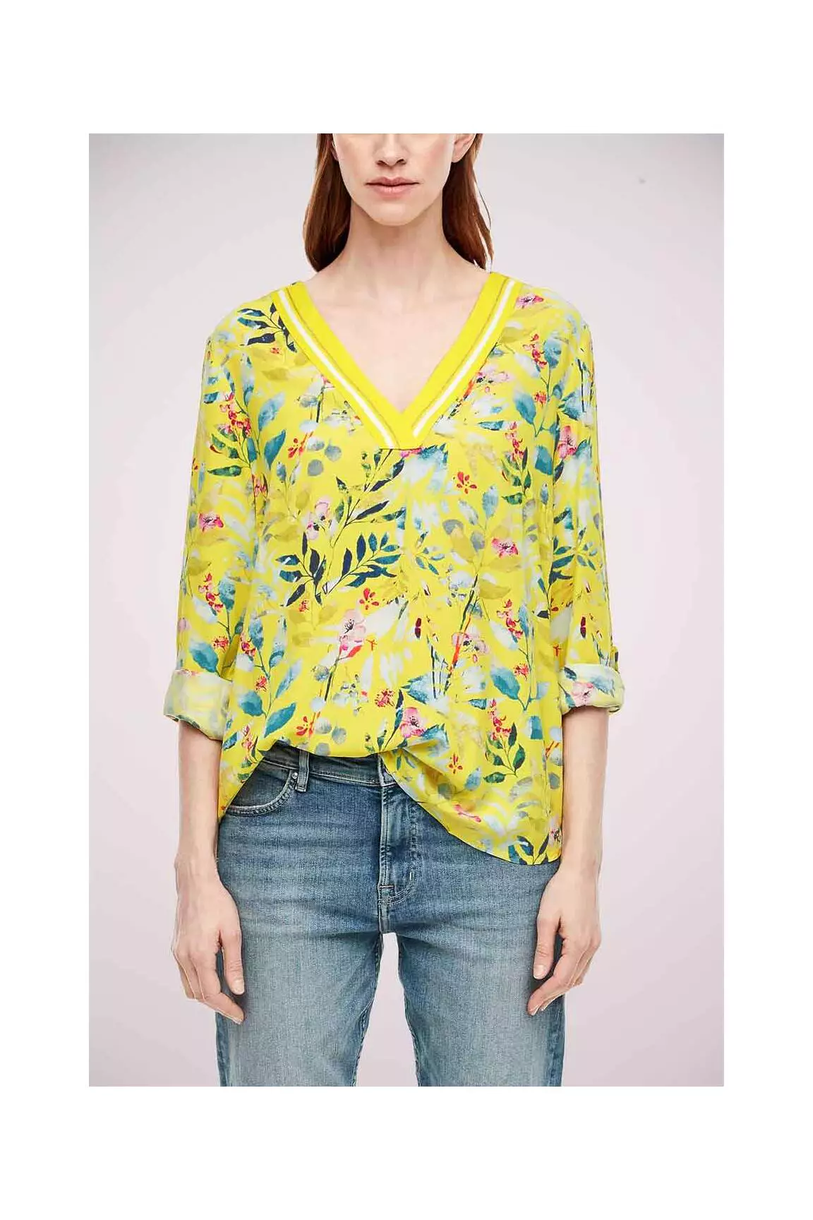 S Oliver Blouses Femme couleur jaune