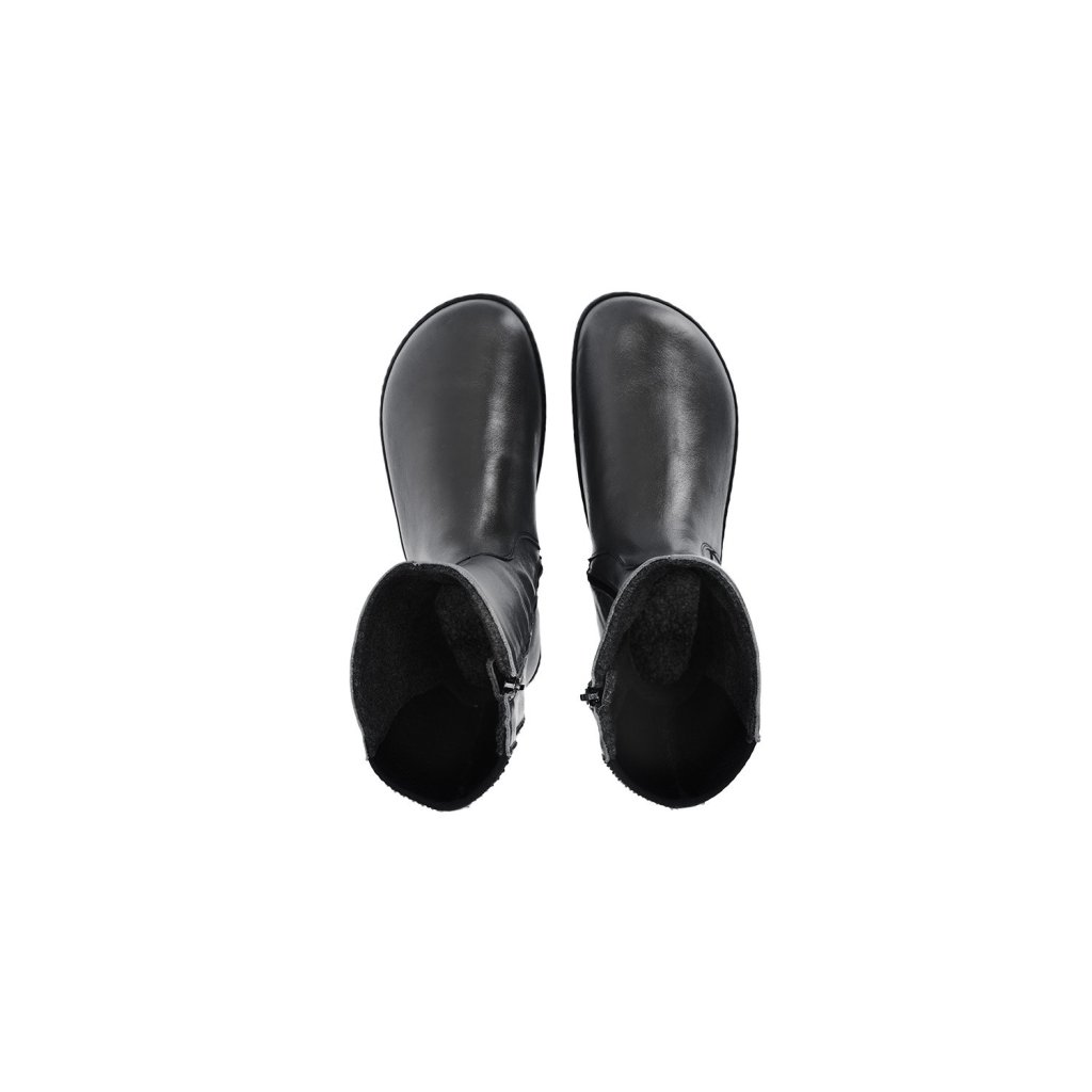 Be Lenka Charlotte Black Barfuß-Stiefel