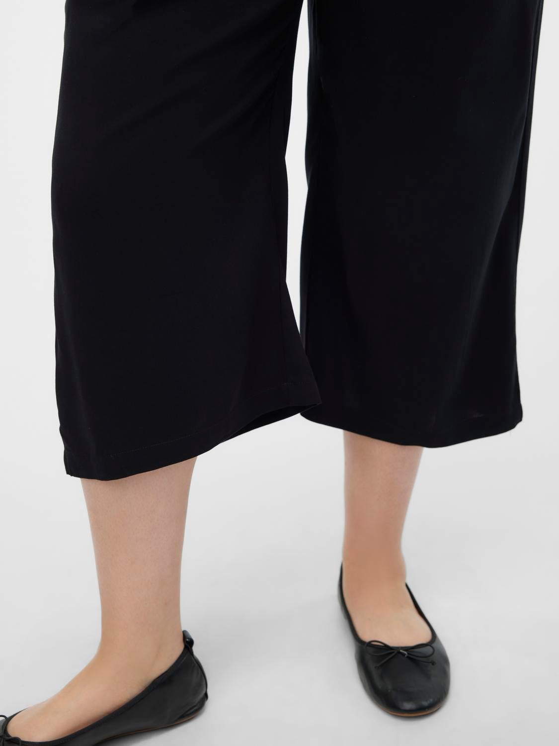 VMCEASY Hohe Taille Culottehose