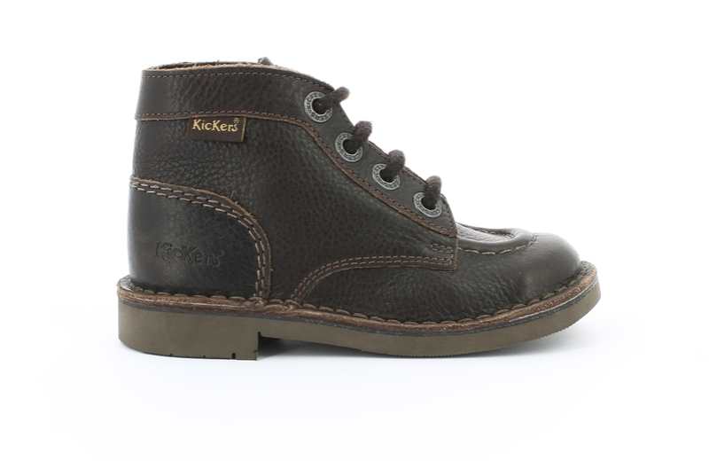 Bottillons cuir Kick Col