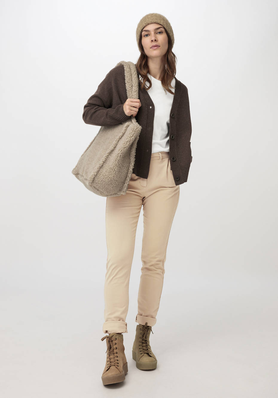 Strickjacke aus reiner Lambswool