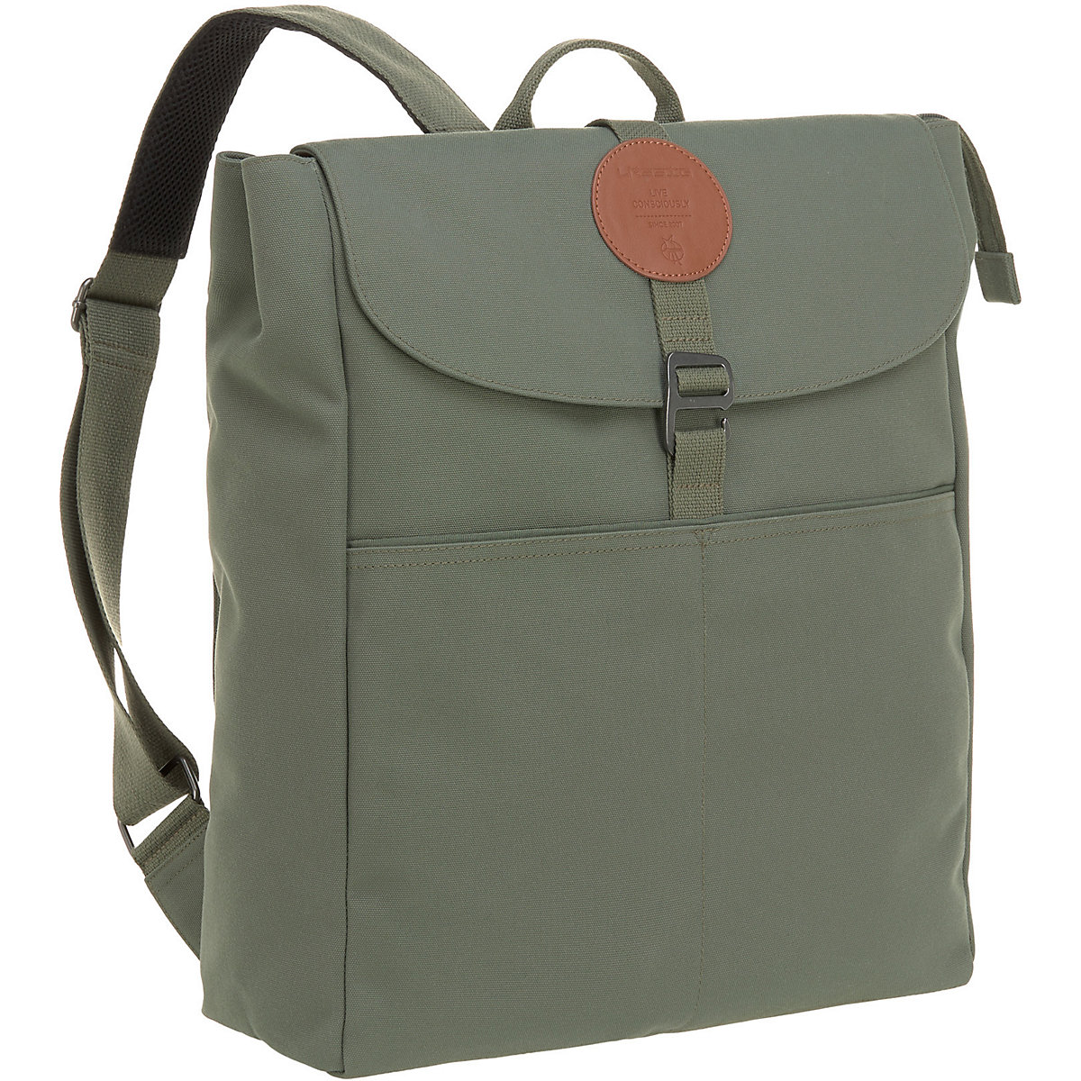 Wickelrucksack Adventure olive, inkl. Zubehör & Wickelunterlage