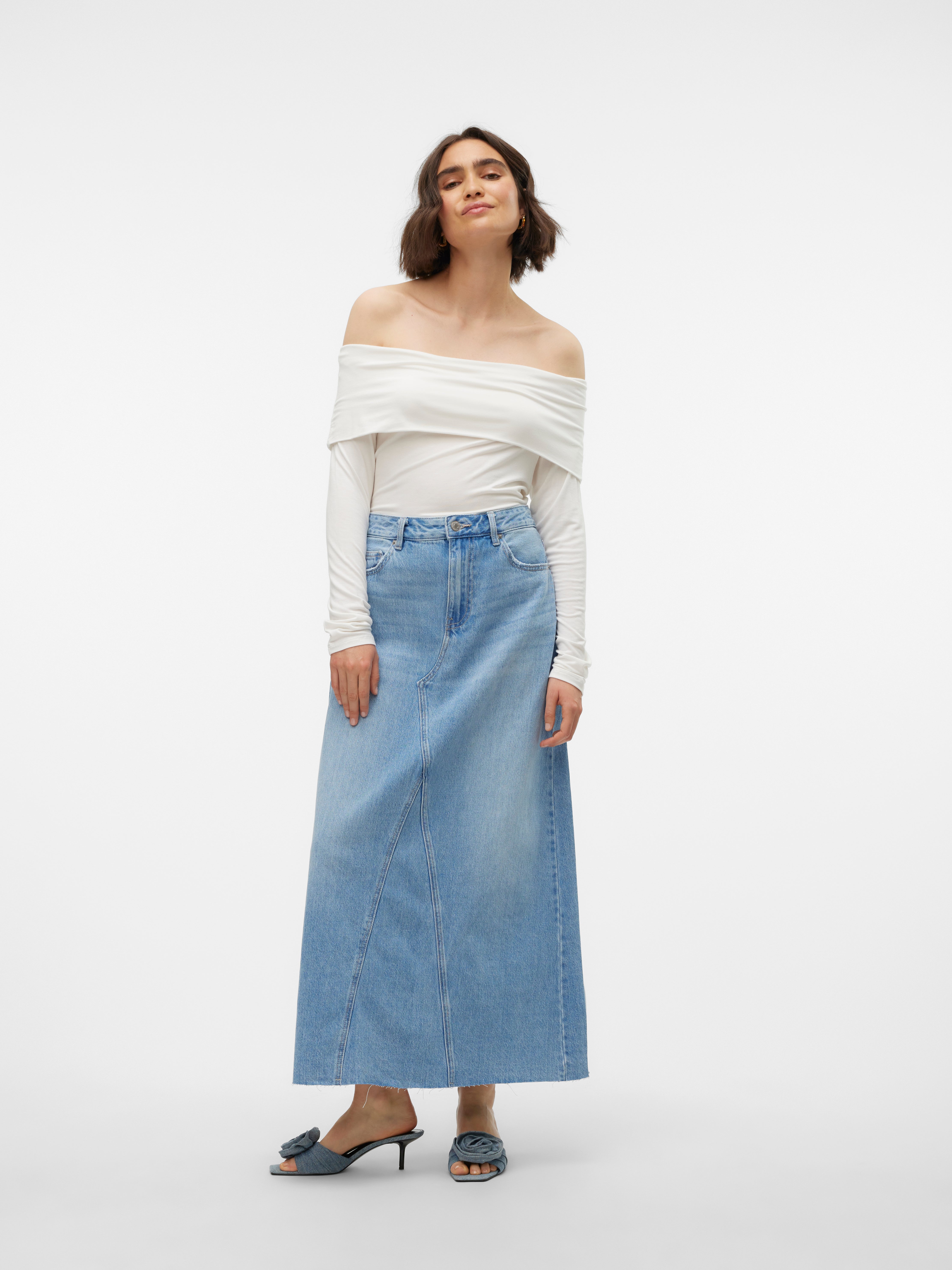 VMRIVA Hohe Taille Langer Rock