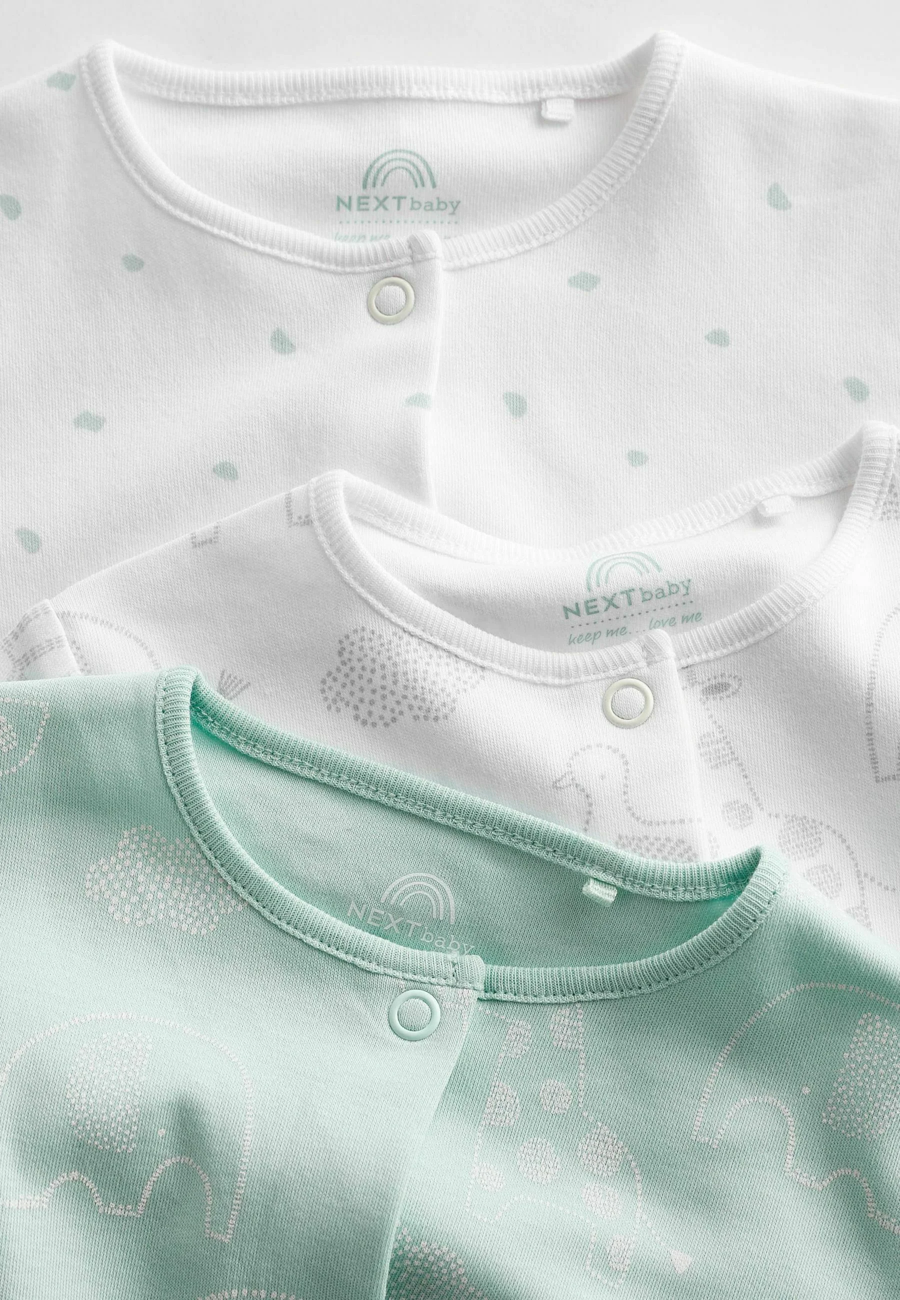 Próximos PIJAMAS ESENCIALES DE ALGODÓN PARA BEBÉ (PAQUETE DE 3) - Mono