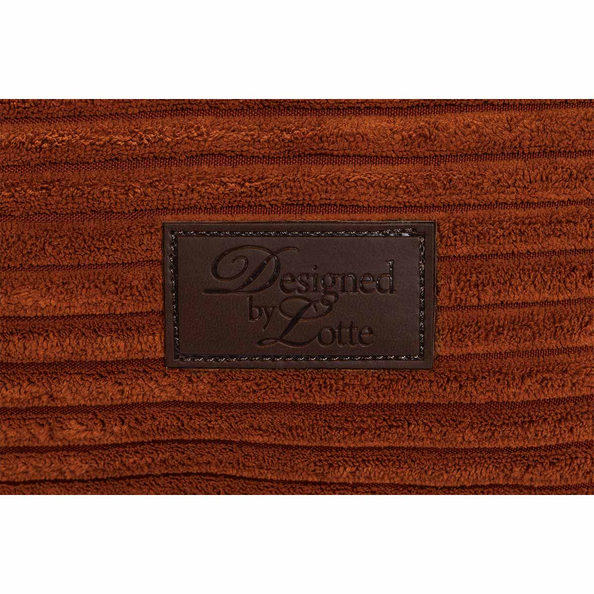 Designed by Lotte Hundebett Ribbed Terrakotta kaufen bei ZooRoyal