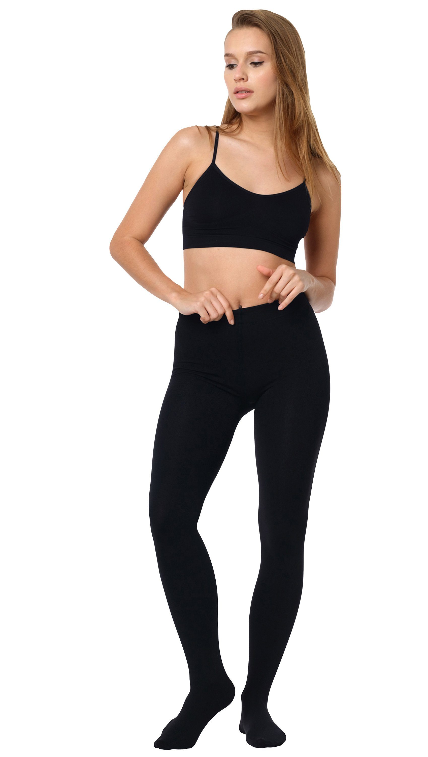 Yenita® Thermostrumpfhose (2 St) mit wärmenden Innenfleece