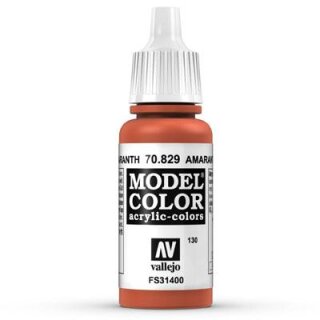Model Color 130 Rotorange (Amarantha Red) (829)