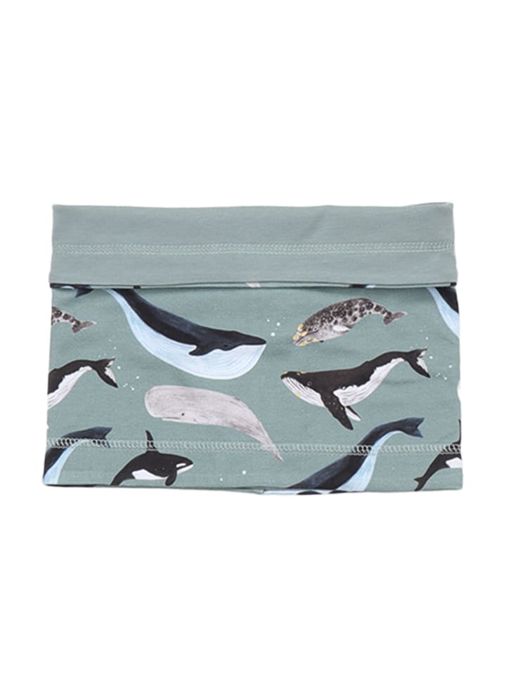 Walkiddy Loop Schal Great Whales in Blau günstig kaufen onesize