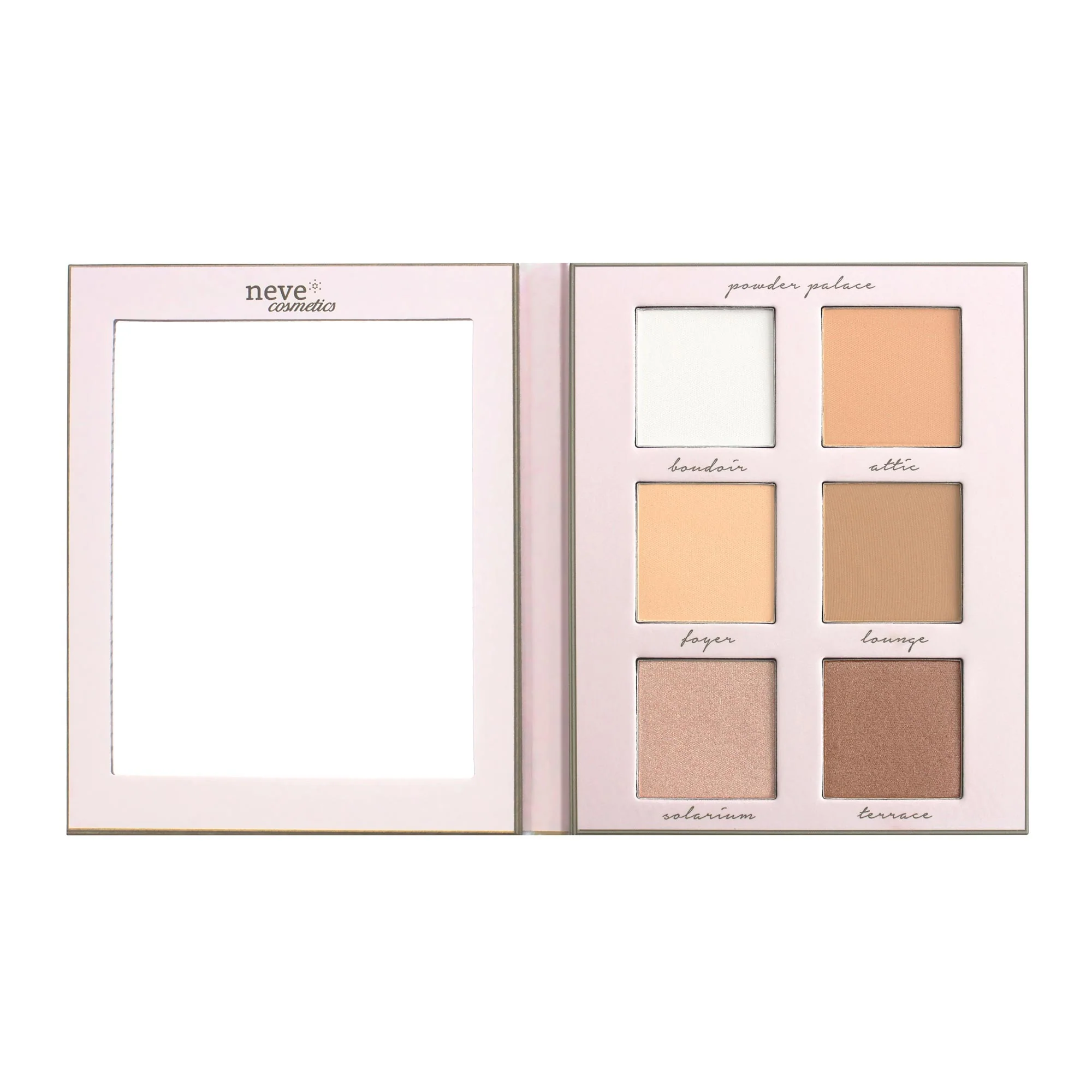 Incarnato Powder Palace Palette - Paleta facial, polvo compacto