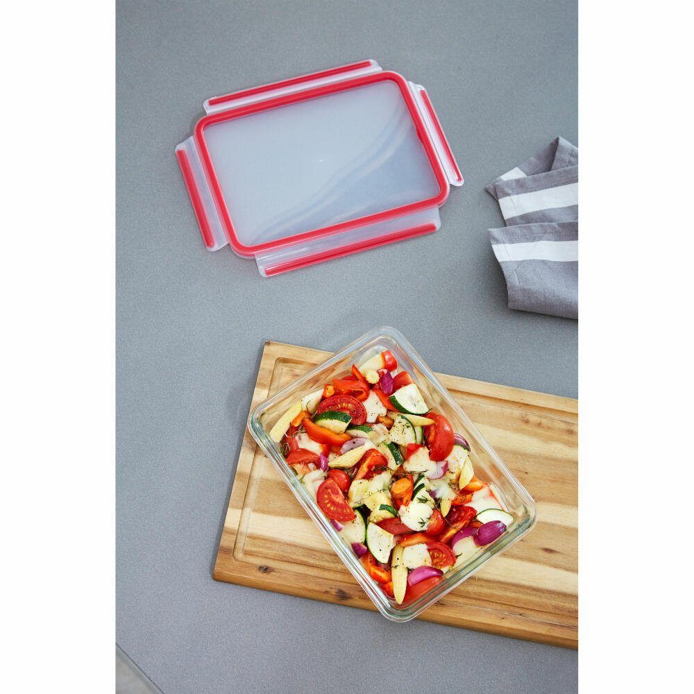 Emsa Frischhaltedose Clip & Close GLAS 0.55 L, Glas