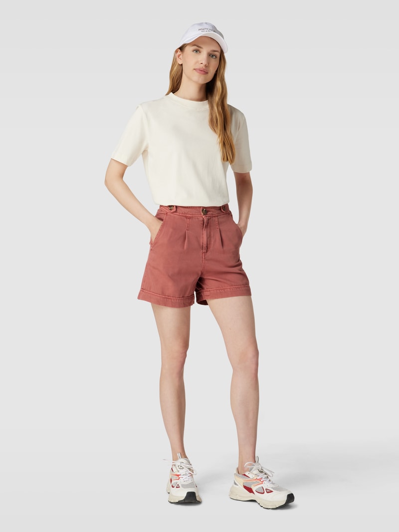 Shorts mit Eingrifftaschen in altrosa