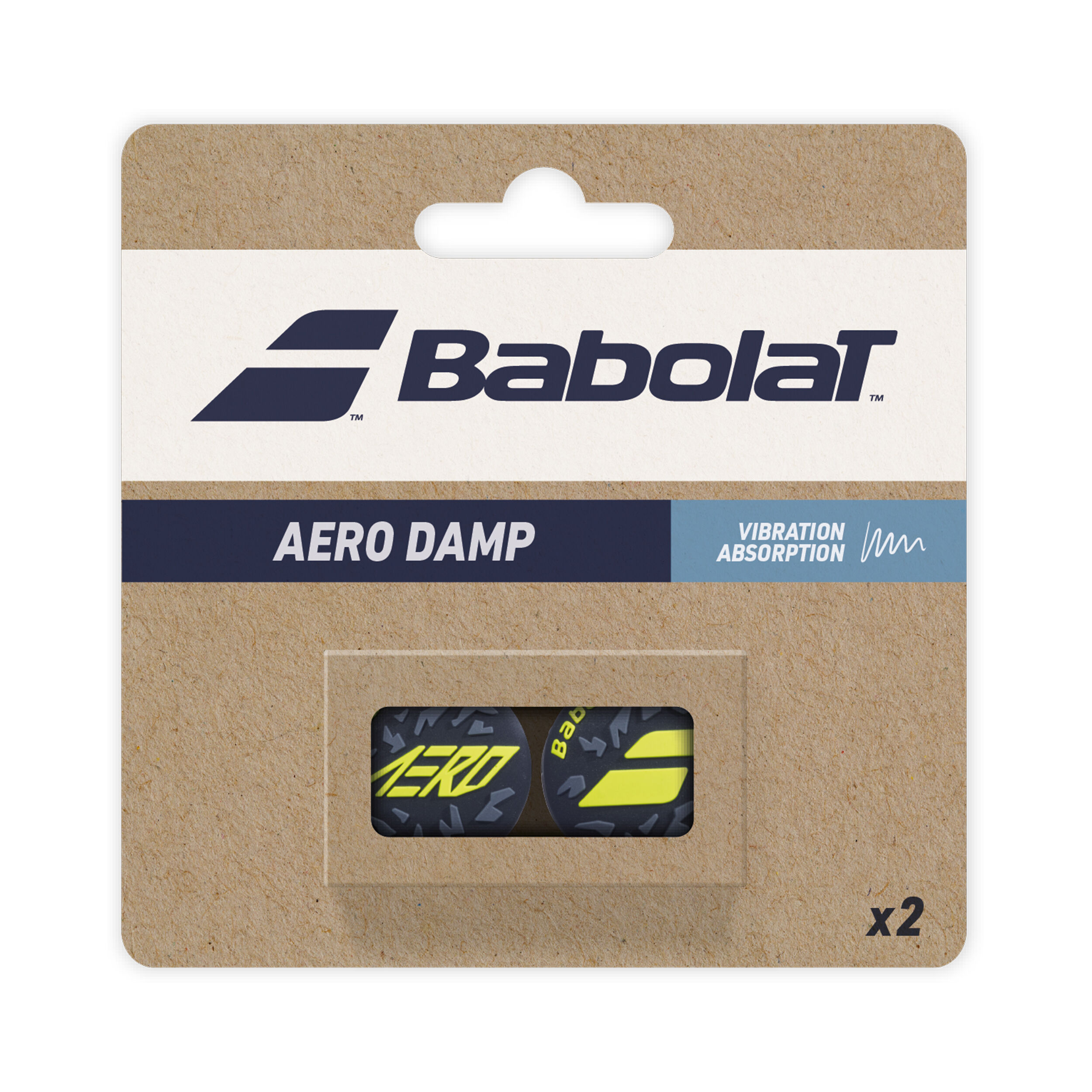 Aero Damp Dämpfer 2er Pack - Schwarz
