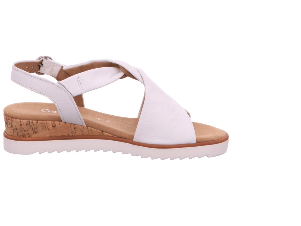 GABOR Klassische Sandalen weiss 82.751