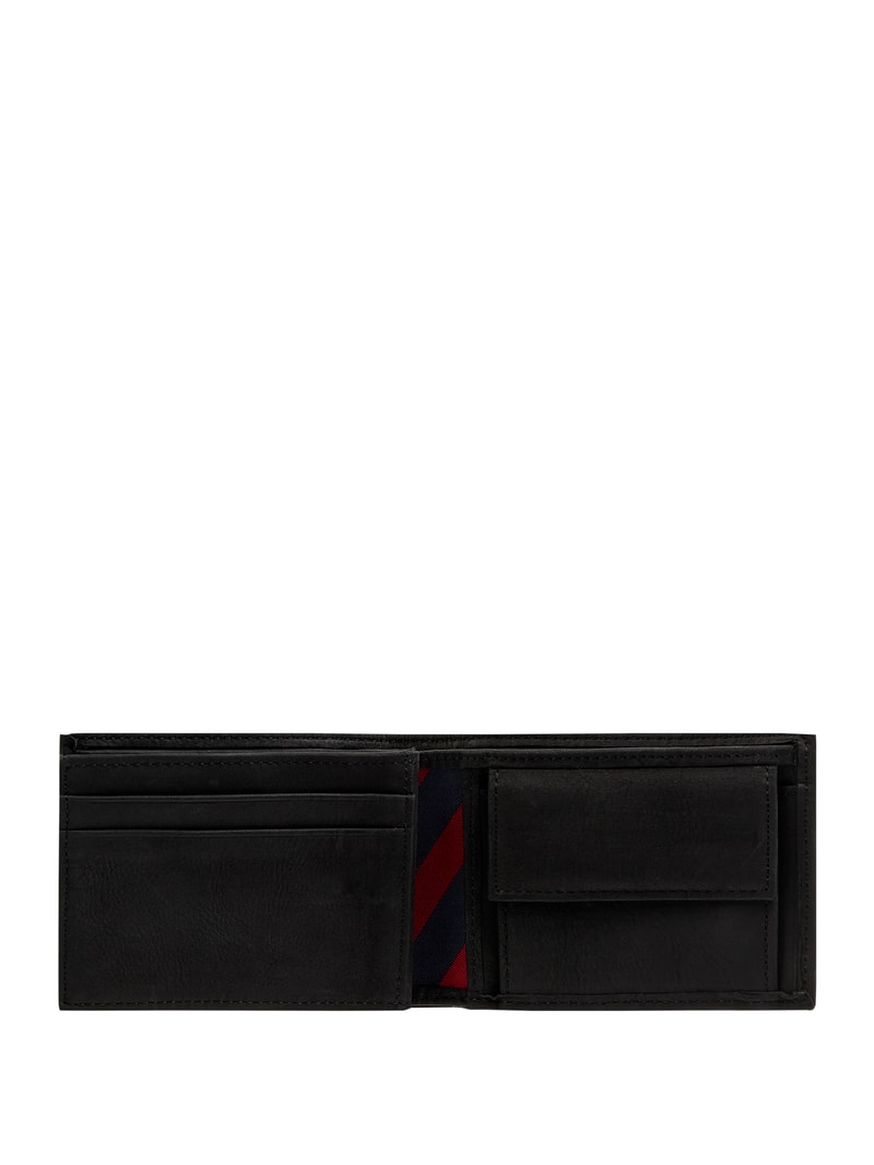 Geldbörse aus Leder in schwarz