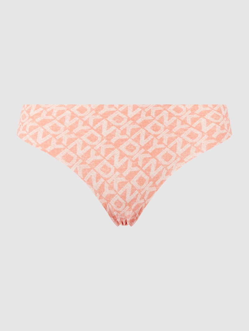 Tanga aus Mikrofaser in rosa