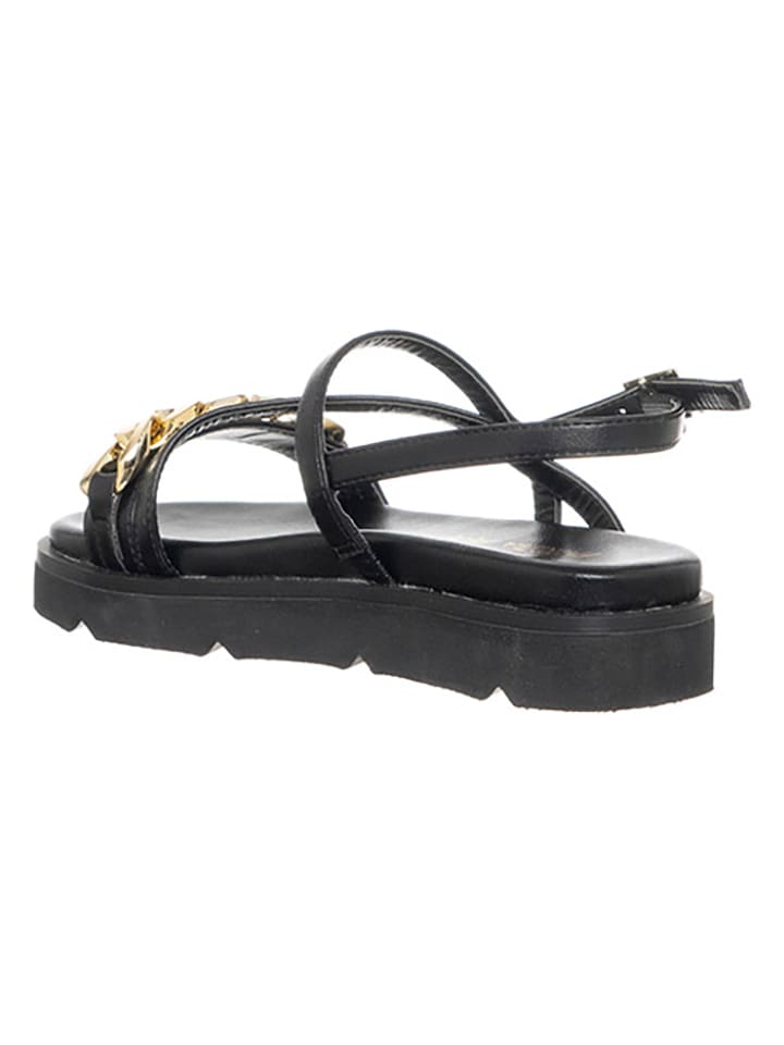 Patrizia Pepe Sandalen in Schwarz günstig kaufen