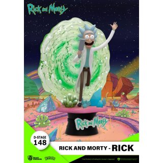 Rick & Morty D-Stage PVC Diorama - Rick