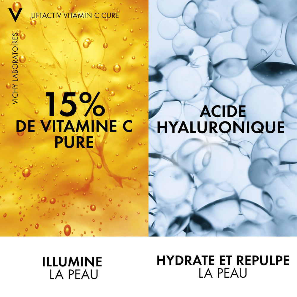 Vichy Liftactiv Supreme Sérum antioxydant vitamine C éclat anti-rides