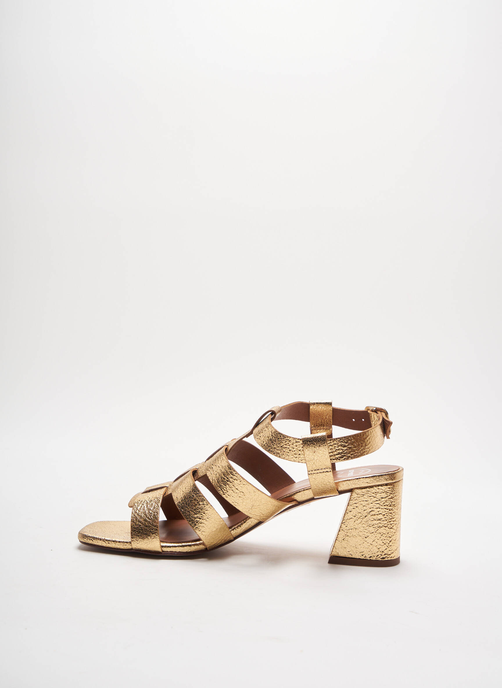 Sarenza Sandales Nu Pieds Femme couleur jaune