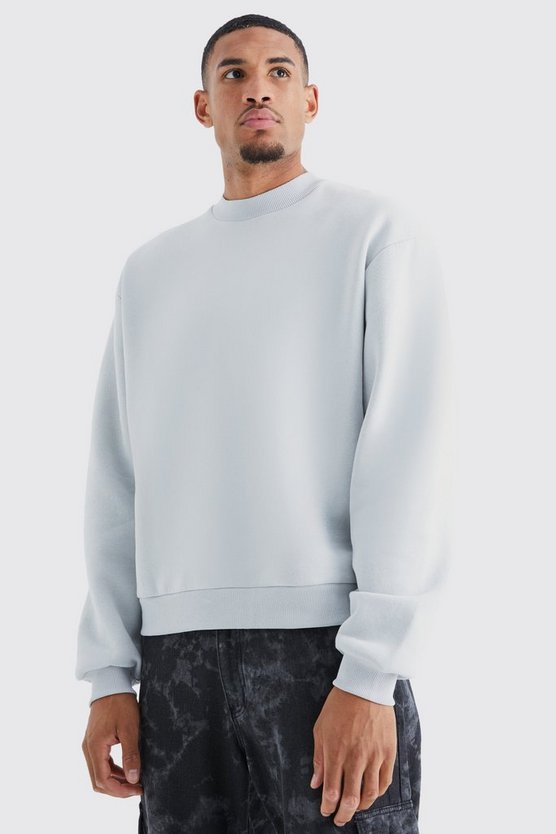 Tall kastiges Oversize Sweatshirt