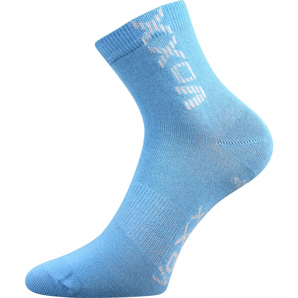 Voxx Adventurik hellblaue Sportsocken, 3 Paare