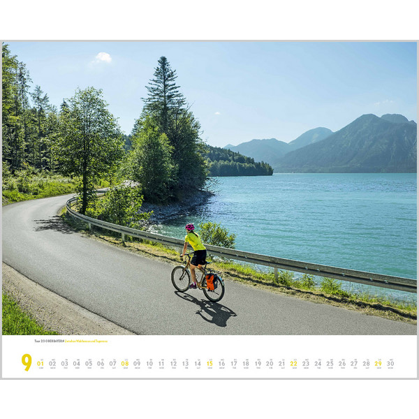 RADURLAUB IN DEUTSCHLAND 2024 - Kalender