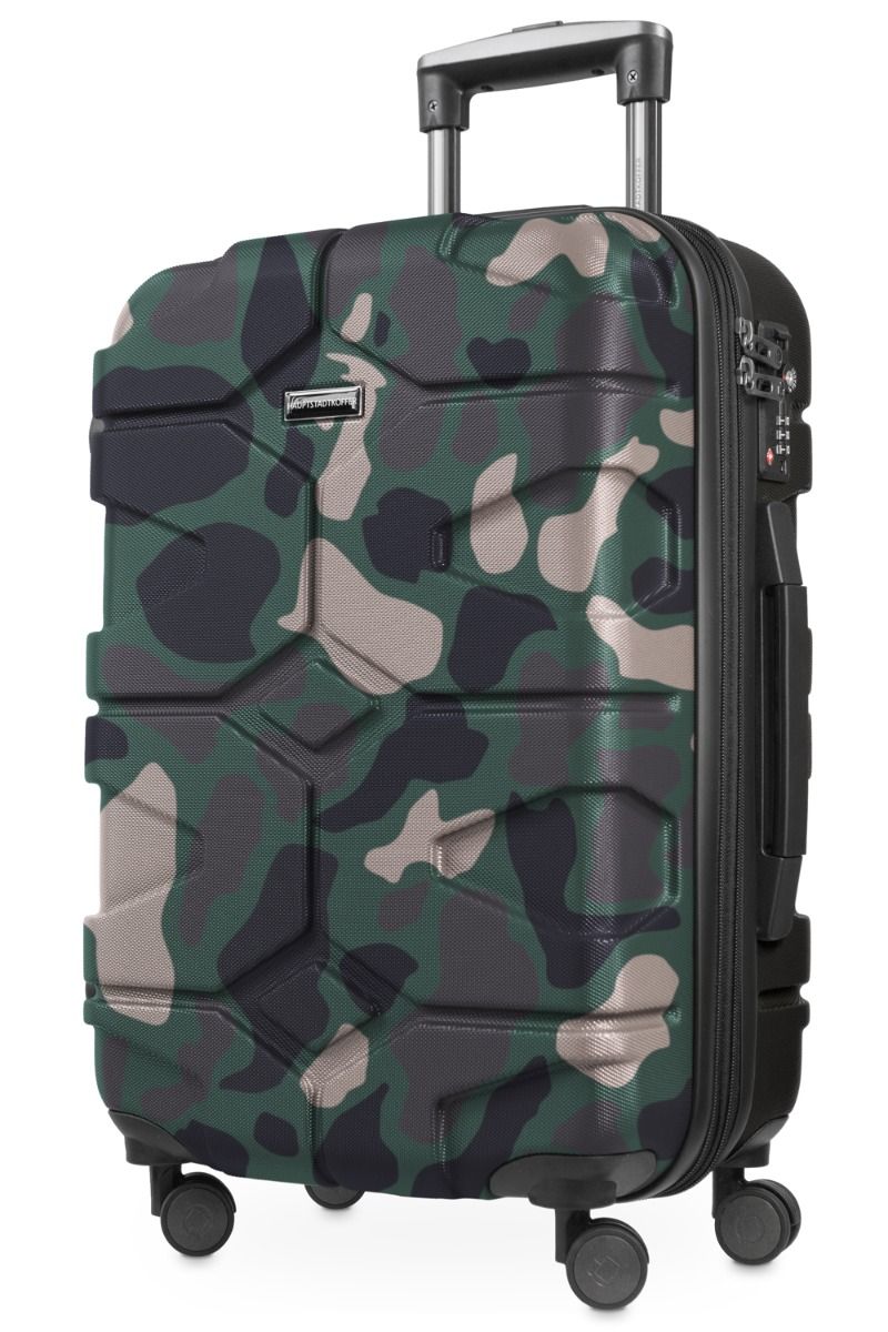 X-Kölln - hand luggage suitcase, hard shell autumn gold, TSA, 55 cm, 42-50 liters